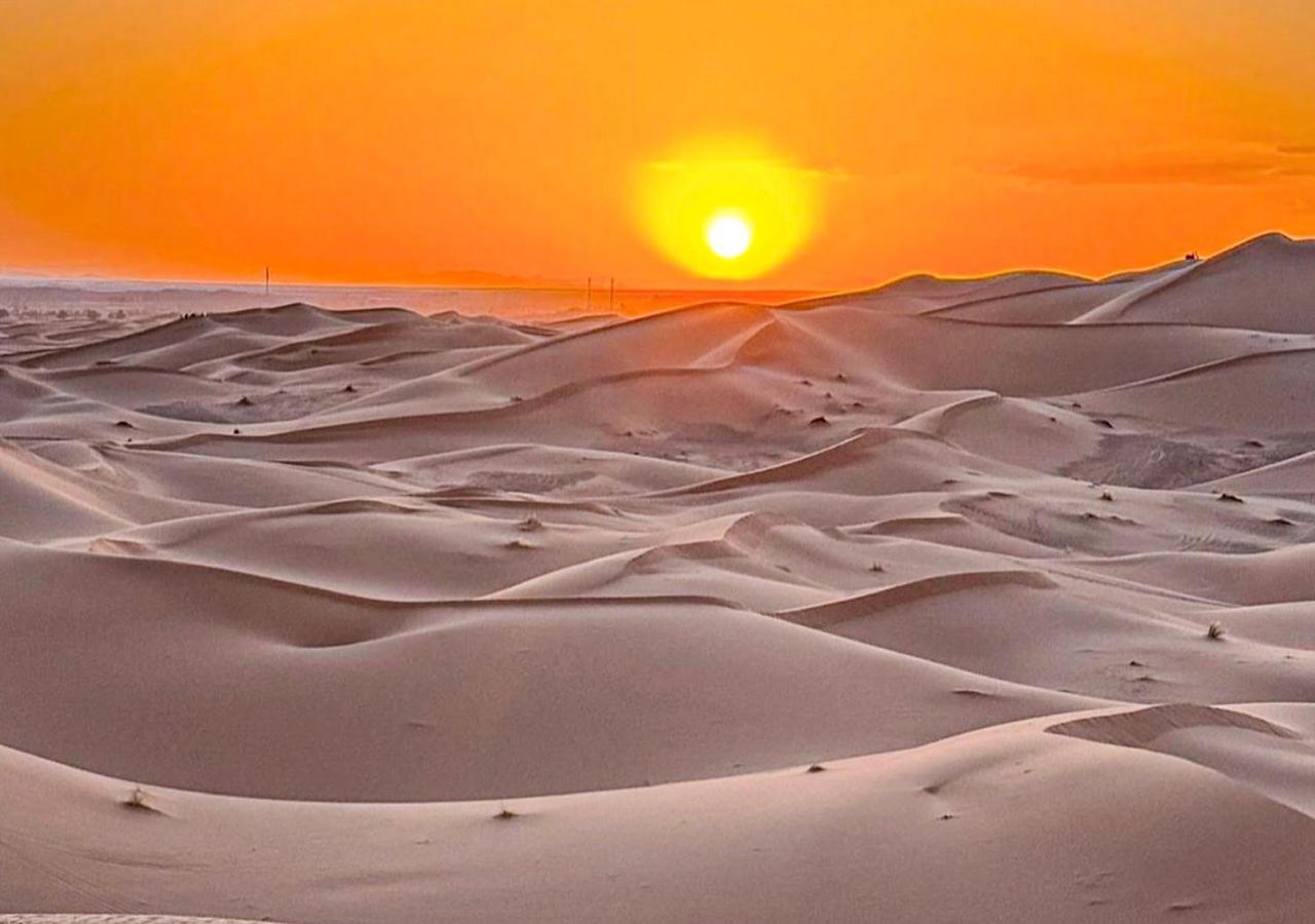 Hotel Sunshine Desert Tents Merzouga Exterior foto