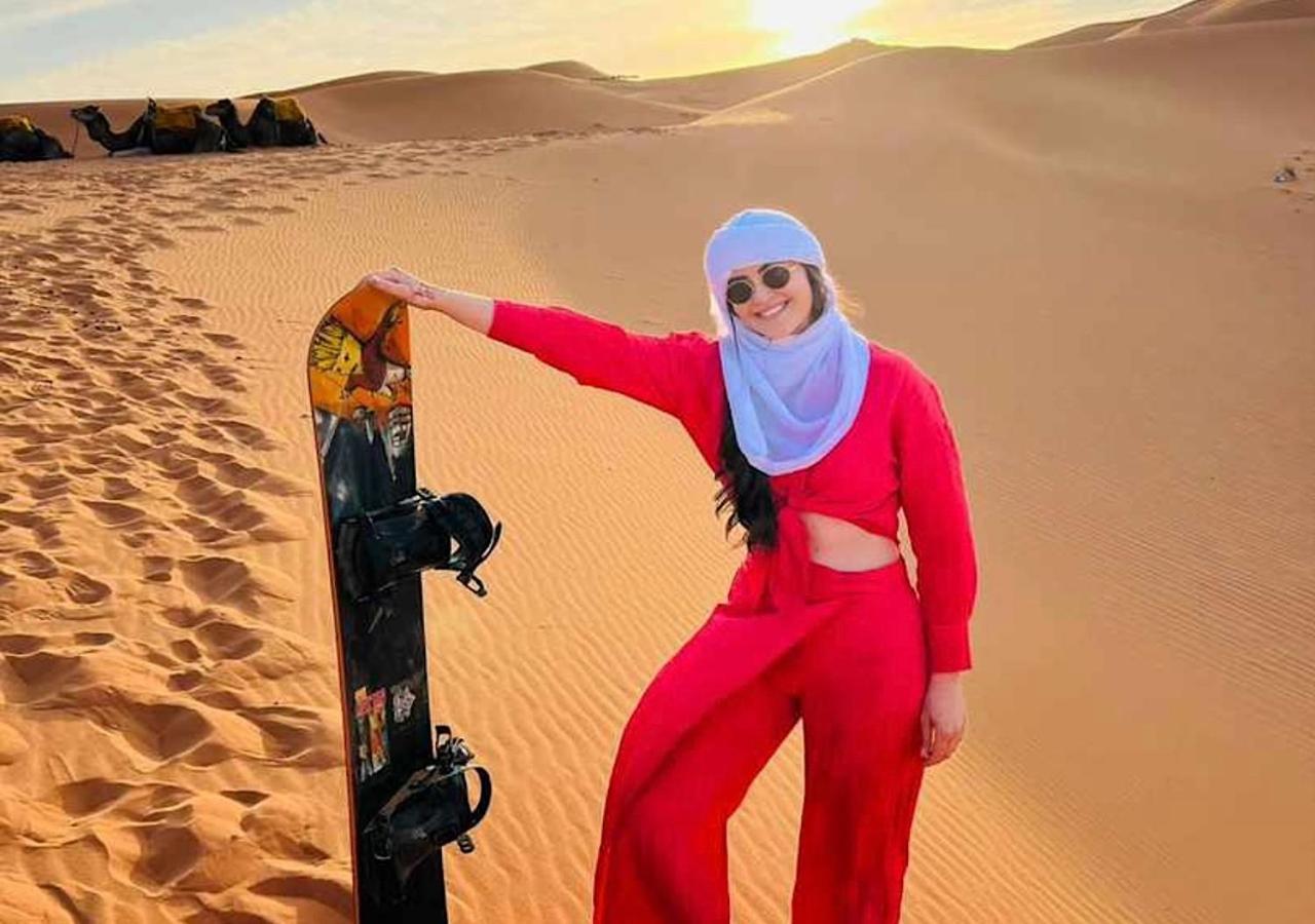 Hotel Sunshine Desert Tents Merzouga Exterior foto
